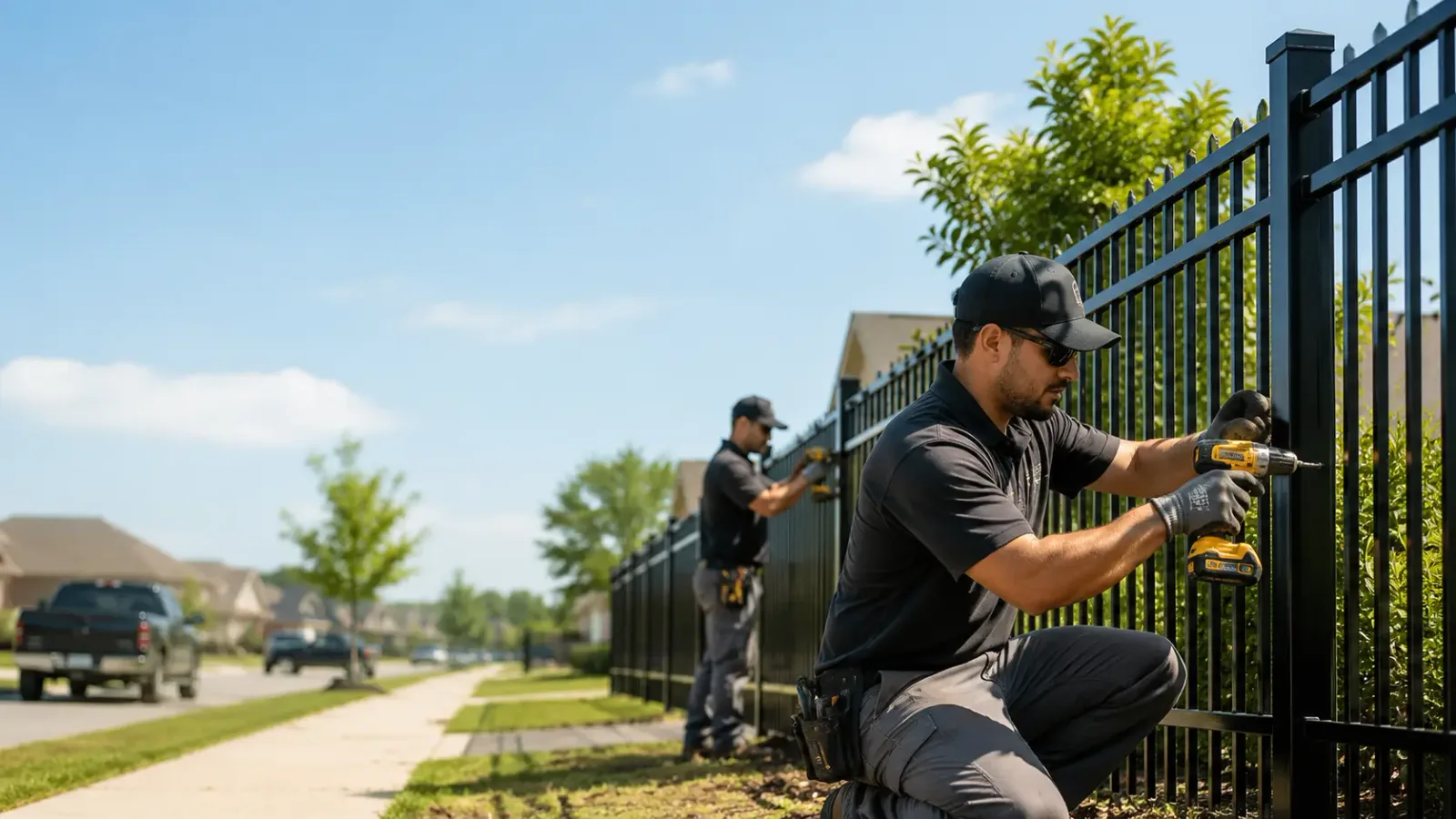 Metal Fence Installation in Pontotoc, TX
